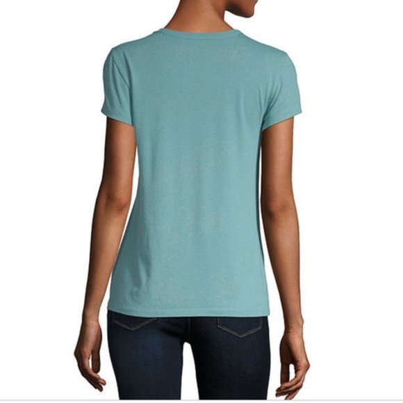 Crew Neck Short Sleeve Graphic T-Shirt, size small - Picture 2 of 3